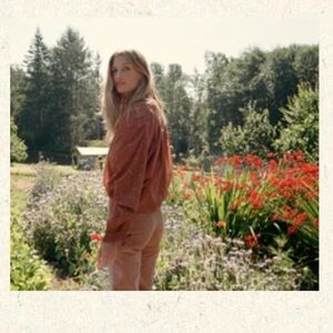 DOEN ROSE TOP in TAMARILLO PRAIRIE PAISLEY Size M